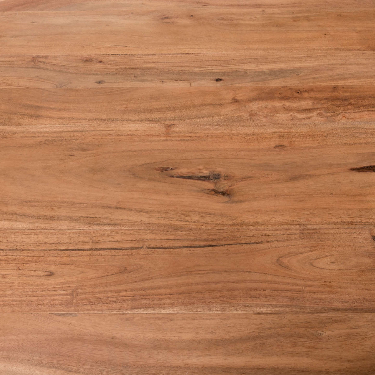 Acacia Wood Dining Table With Metal Legs