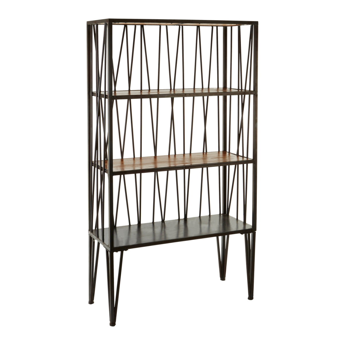 Forge 4 Tier Metal Frame Shelf Unit