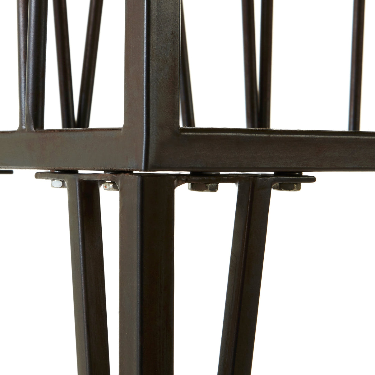 Forge 4 Tier Metal Frame Shelf Unit