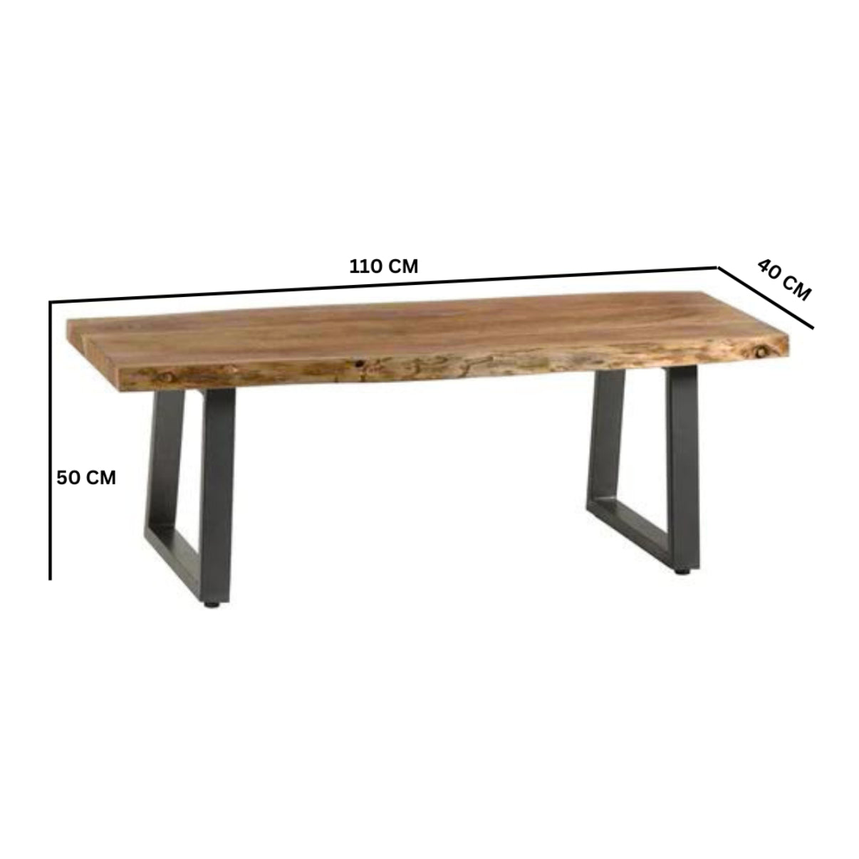 Baltic Acacia Wood Coffee Table
