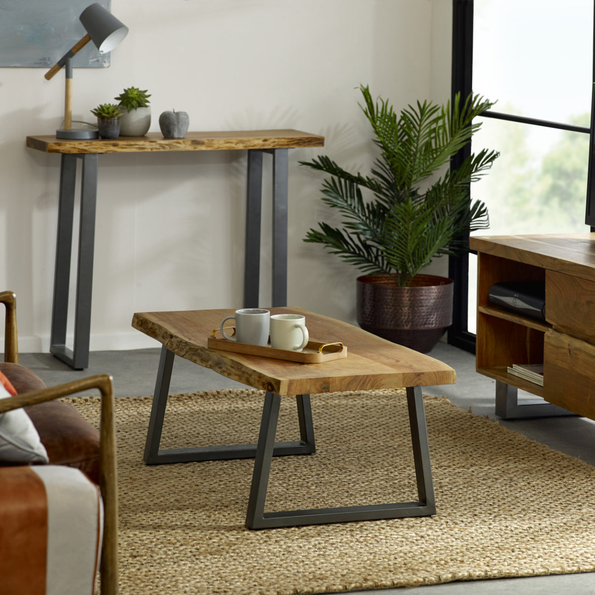 Baltic Acacia Wood Coffee Table