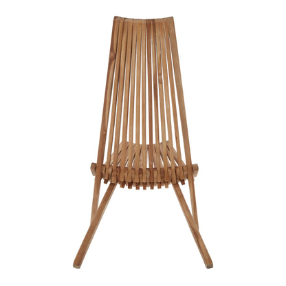 Nora Teak Wood Lounge Chair
