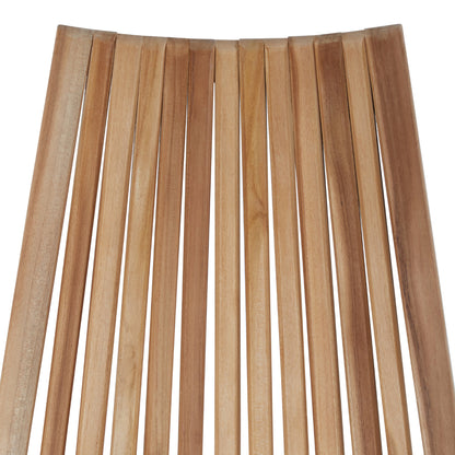 Nora Teak Wood Lounge Chair