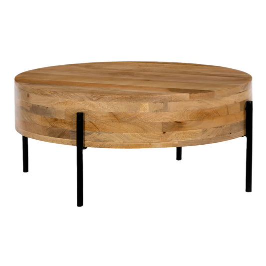 Solomon Mango Wood Coffee Table